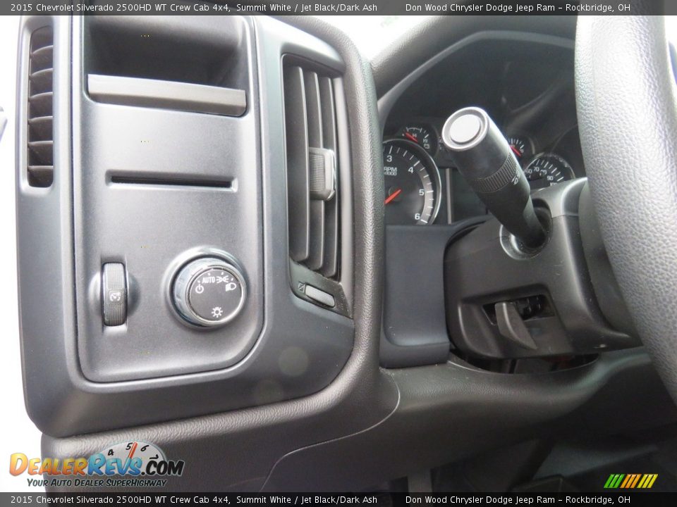 2015 Chevrolet Silverado 2500HD WT Crew Cab 4x4 Summit White / Jet Black/Dark Ash Photo #19