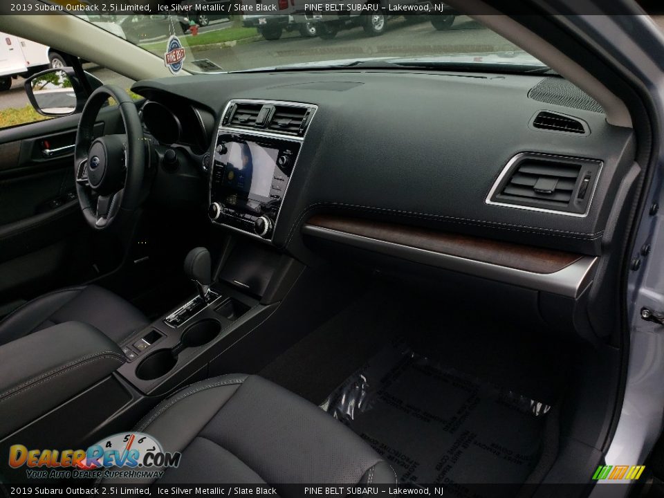 2019 Subaru Outback 2.5i Limited Ice Silver Metallic / Slate Black Photo #11