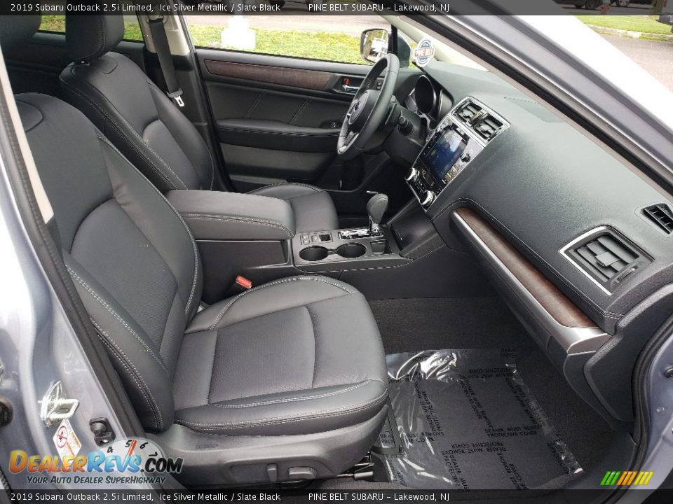 2019 Subaru Outback 2.5i Limited Ice Silver Metallic / Slate Black Photo #12