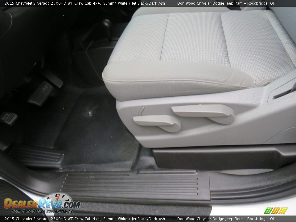 2015 Chevrolet Silverado 2500HD WT Crew Cab 4x4 Summit White / Jet Black/Dark Ash Photo #21