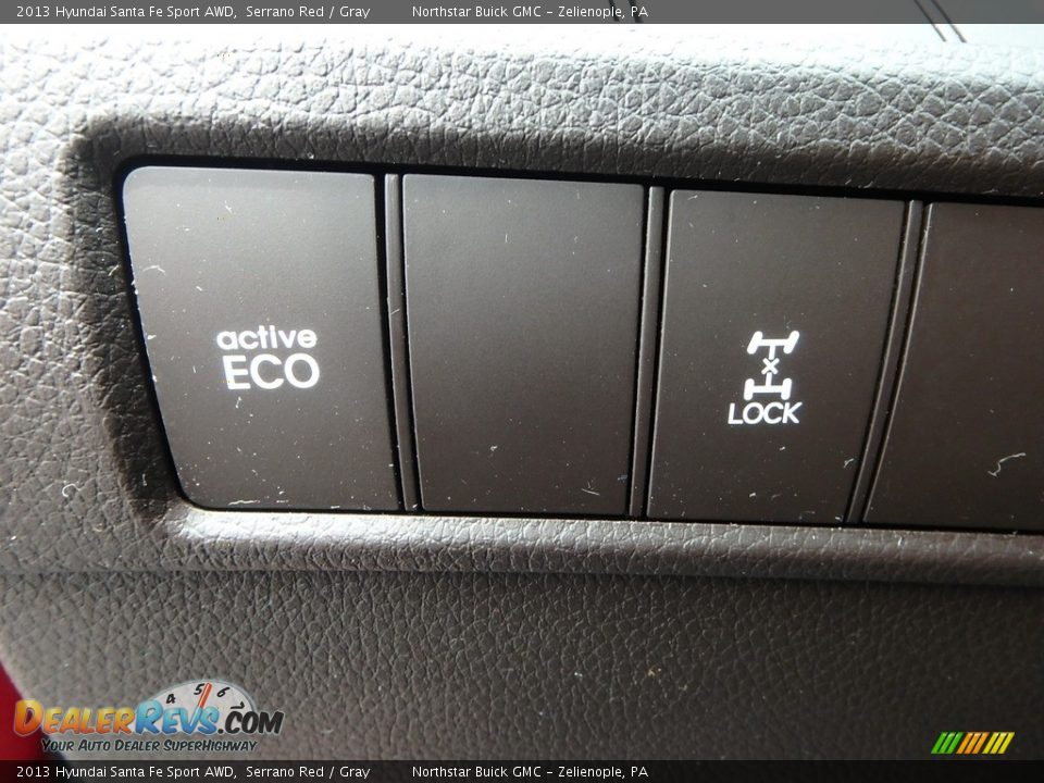 2013 Hyundai Santa Fe Sport AWD Serrano Red / Gray Photo #21
