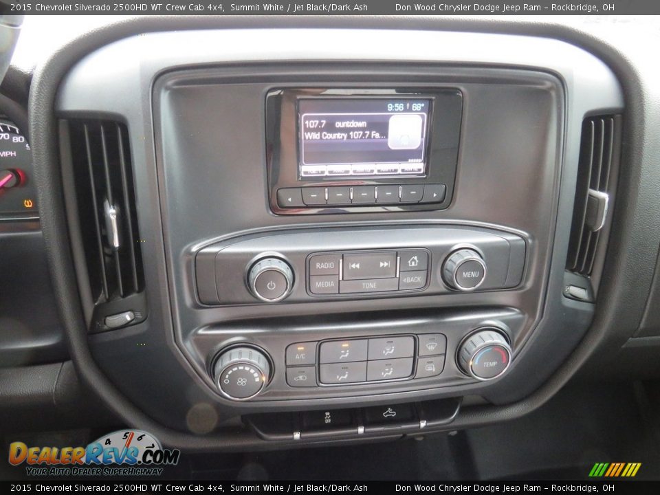 2015 Chevrolet Silverado 2500HD WT Crew Cab 4x4 Summit White / Jet Black/Dark Ash Photo #27