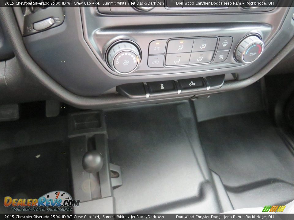2015 Chevrolet Silverado 2500HD WT Crew Cab 4x4 Summit White / Jet Black/Dark Ash Photo #28
