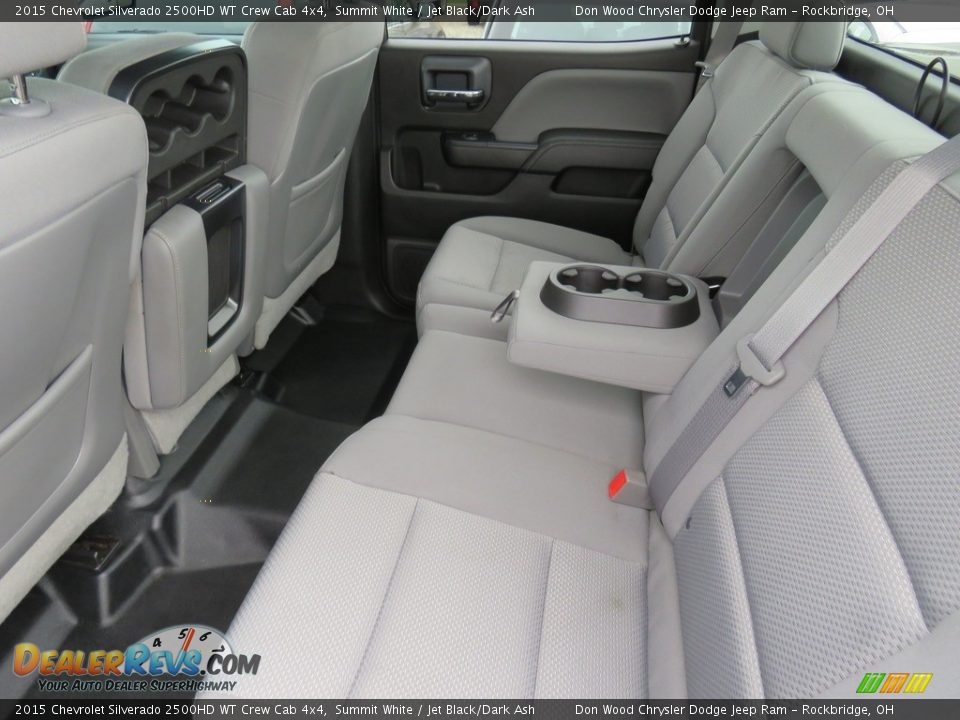 2015 Chevrolet Silverado 2500HD WT Crew Cab 4x4 Summit White / Jet Black/Dark Ash Photo #30