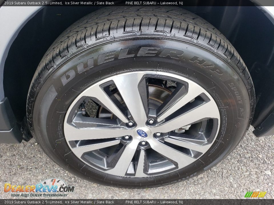 2019 Subaru Outback 2.5i Limited Ice Silver Metallic / Slate Black Photo #20