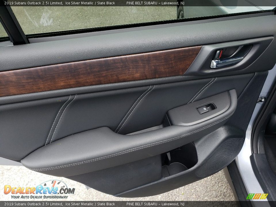 2019 Subaru Outback 2.5i Limited Ice Silver Metallic / Slate Black Photo #21