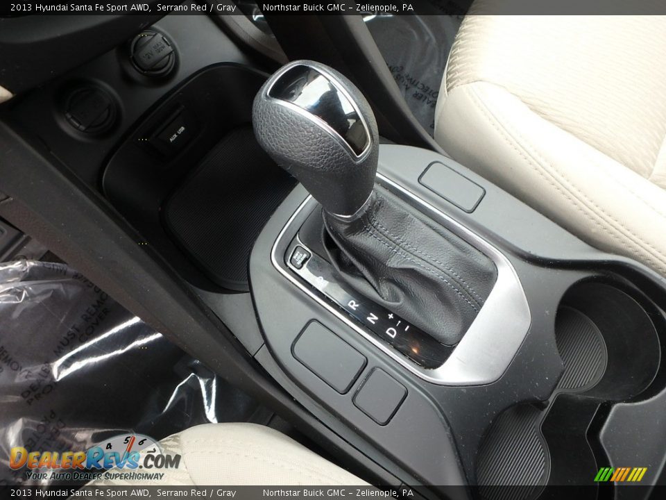 2013 Hyundai Santa Fe Sport AWD Serrano Red / Gray Photo #26