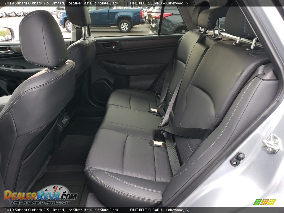 2019 Subaru Outback 2.5i Limited Ice Silver Metallic / Slate Black Photo #22