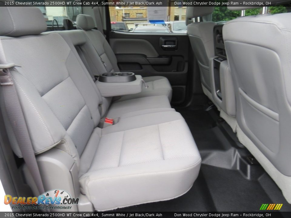 2015 Chevrolet Silverado 2500HD WT Crew Cab 4x4 Summit White / Jet Black/Dark Ash Photo #33