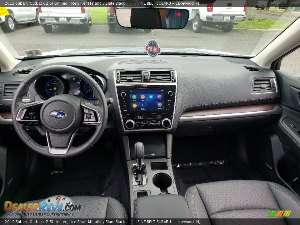 2019 Subaru Outback 2.5i Limited Ice Silver Metallic / Slate Black Photo #23