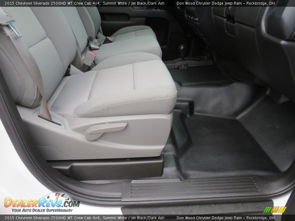 2015 Chevrolet Silverado 2500HD WT Crew Cab 4x4 Summit White / Jet Black/Dark Ash Photo #35