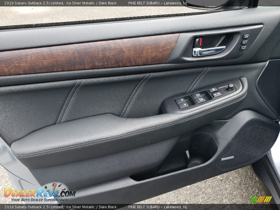 2019 Subaru Outback 2.5i Limited Ice Silver Metallic / Slate Black Photo #26