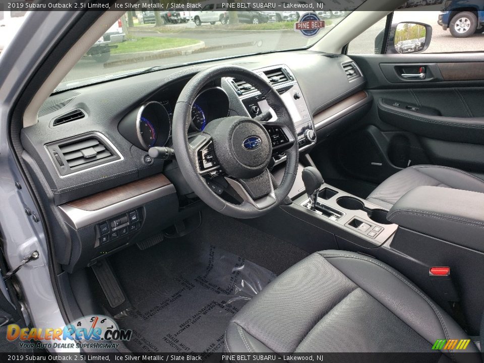 2019 Subaru Outback 2.5i Limited Ice Silver Metallic / Slate Black Photo #27