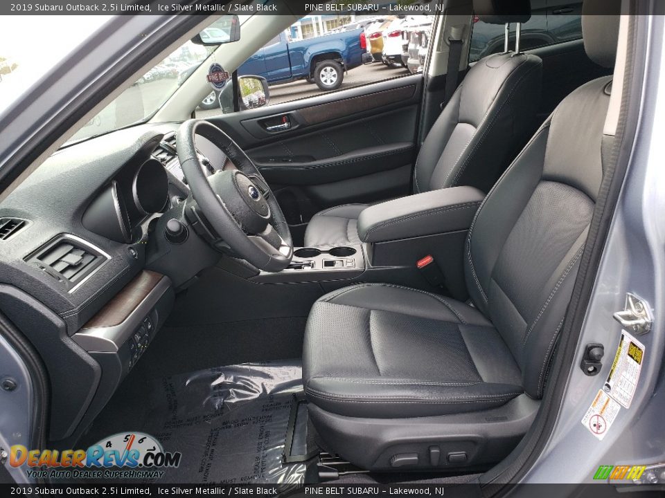 2019 Subaru Outback 2.5i Limited Ice Silver Metallic / Slate Black Photo #28