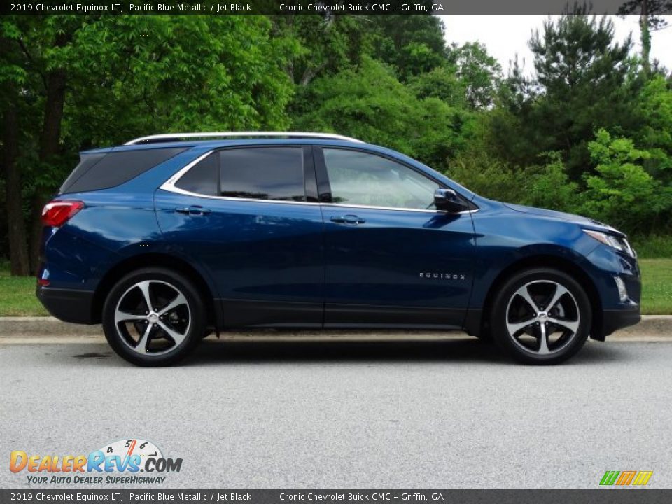 2019 Chevrolet Equinox LT Pacific Blue Metallic / Jet Black Photo #2