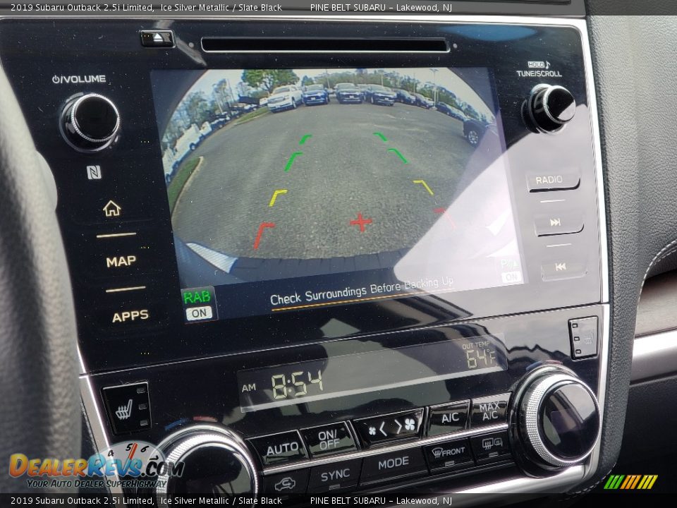 2019 Subaru Outback 2.5i Limited Ice Silver Metallic / Slate Black Photo #30