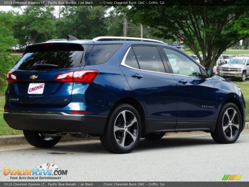 2019 Chevrolet Equinox LT Pacific Blue Metallic / Jet Black Photo #3