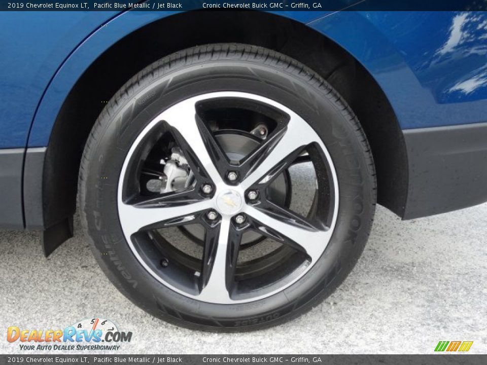 2019 Chevrolet Equinox LT Pacific Blue Metallic / Jet Black Photo #10