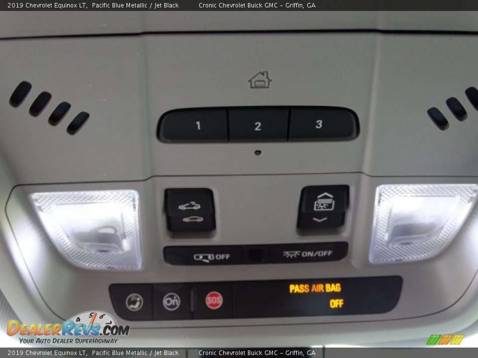 2019 Chevrolet Equinox LT Pacific Blue Metallic / Jet Black Photo #20