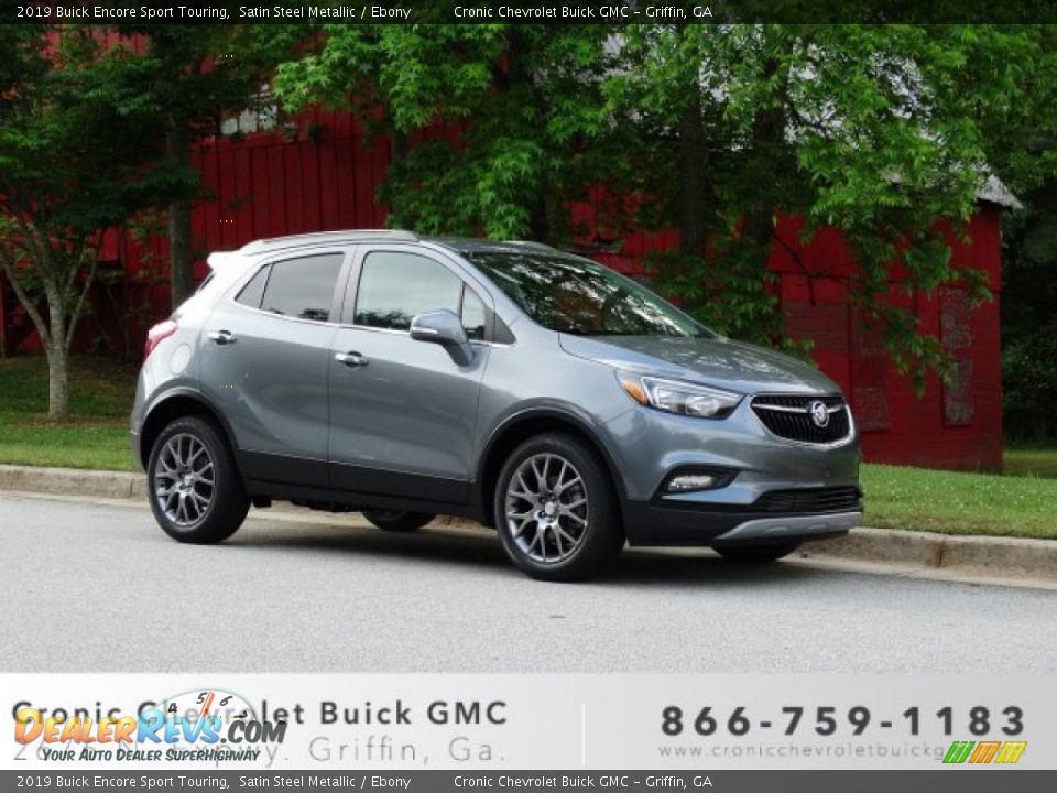 2019 Buick Encore Sport Touring Satin Steel Metallic / Ebony Photo #1