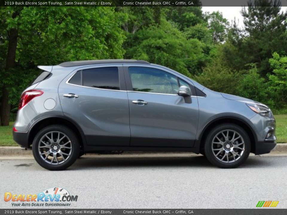 Satin Steel Metallic 2019 Buick Encore Sport Touring Photo #2