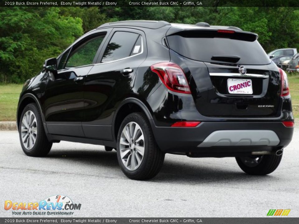 2019 Buick Encore Preferred Ebony Twilight Metallic / Ebony Photo #6