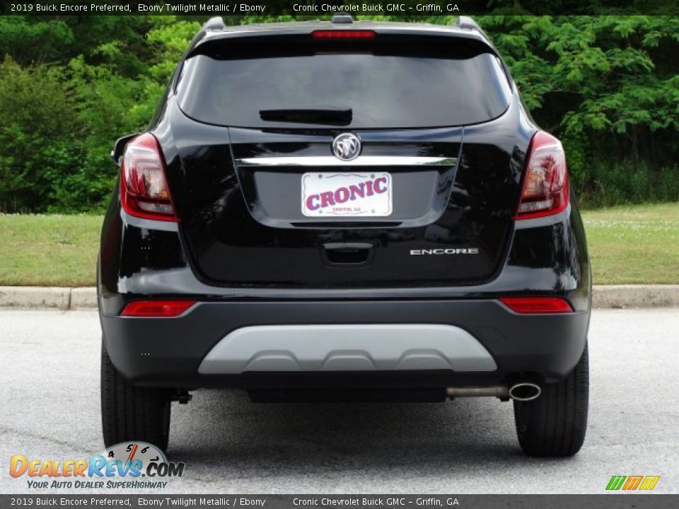 2019 Buick Encore Preferred Ebony Twilight Metallic / Ebony Photo #7