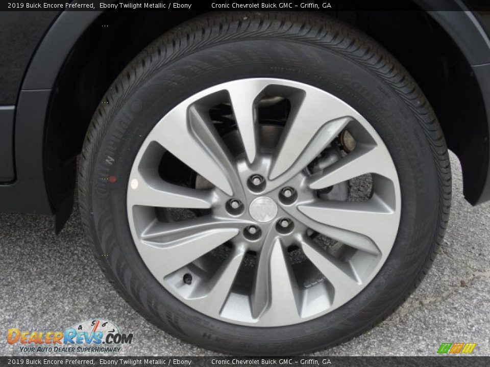2019 Buick Encore Preferred Ebony Twilight Metallic / Ebony Photo #9