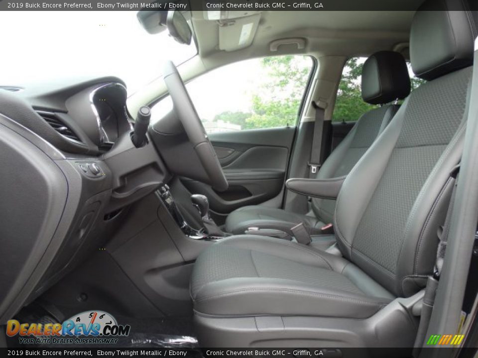 2019 Buick Encore Preferred Ebony Twilight Metallic / Ebony Photo #13