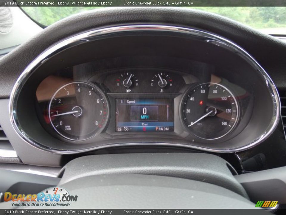 2019 Buick Encore Preferred Ebony Twilight Metallic / Ebony Photo #15