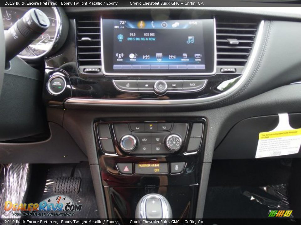 2019 Buick Encore Preferred Ebony Twilight Metallic / Ebony Photo #17