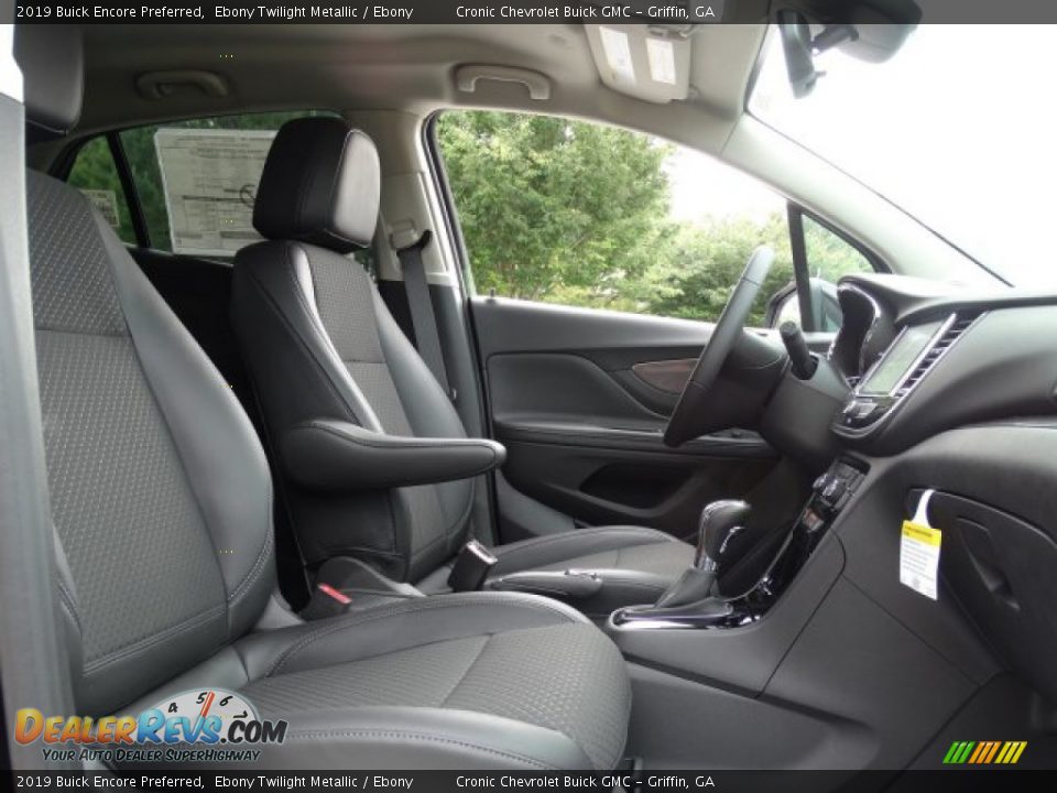 2019 Buick Encore Preferred Ebony Twilight Metallic / Ebony Photo #24