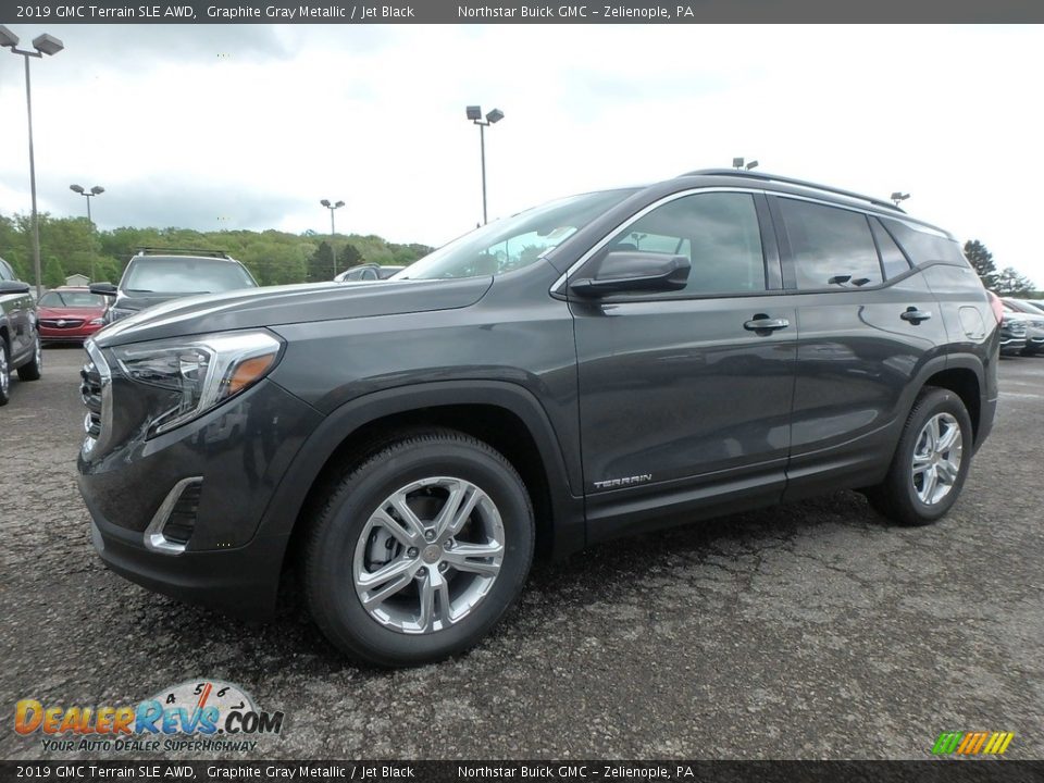 2019 GMC Terrain SLE AWD Graphite Gray Metallic / Jet Black Photo #1