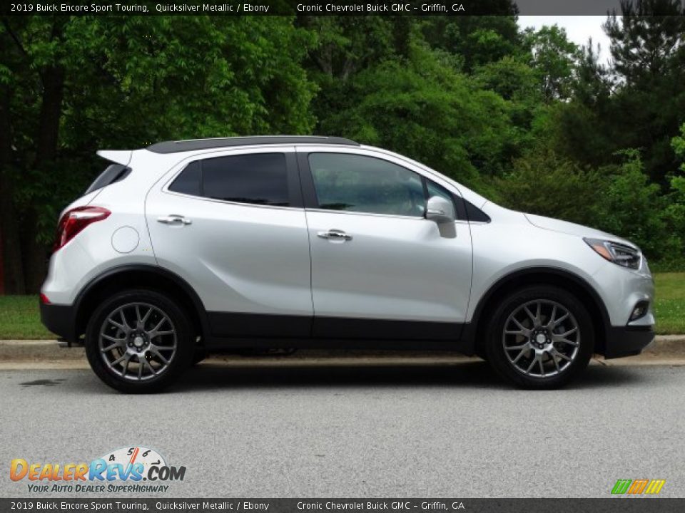 Quicksilver Metallic 2019 Buick Encore Sport Touring Photo #2