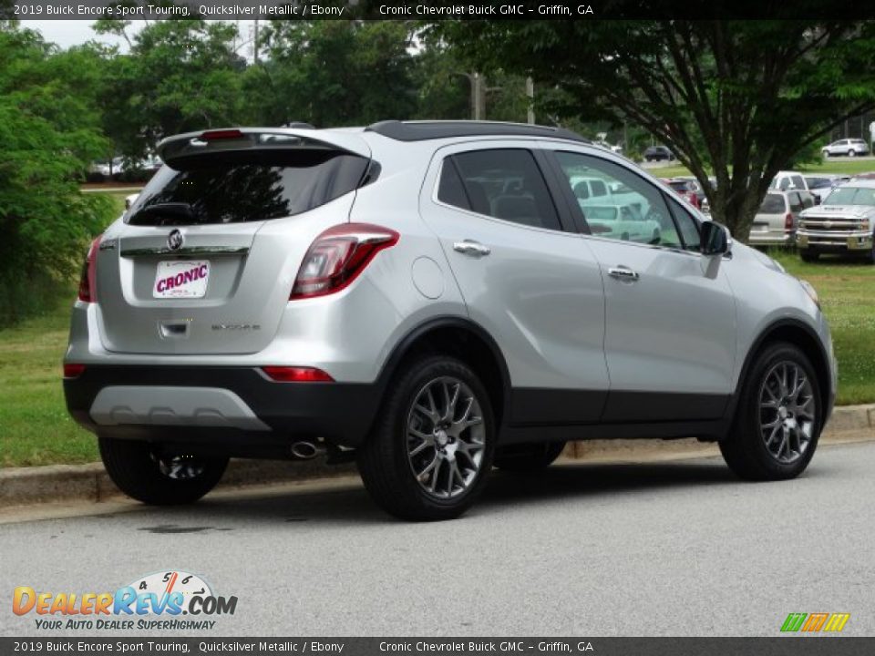 2019 Buick Encore Sport Touring Quicksilver Metallic / Ebony Photo #3