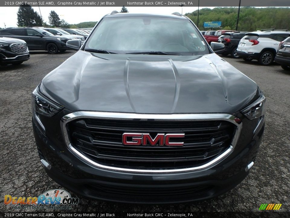 2019 GMC Terrain SLE AWD Graphite Gray Metallic / Jet Black Photo #2