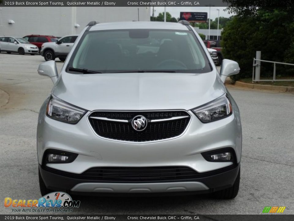 2019 Buick Encore Sport Touring Quicksilver Metallic / Ebony Photo #4