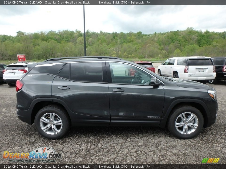 2019 GMC Terrain SLE AWD Graphite Gray Metallic / Jet Black Photo #4