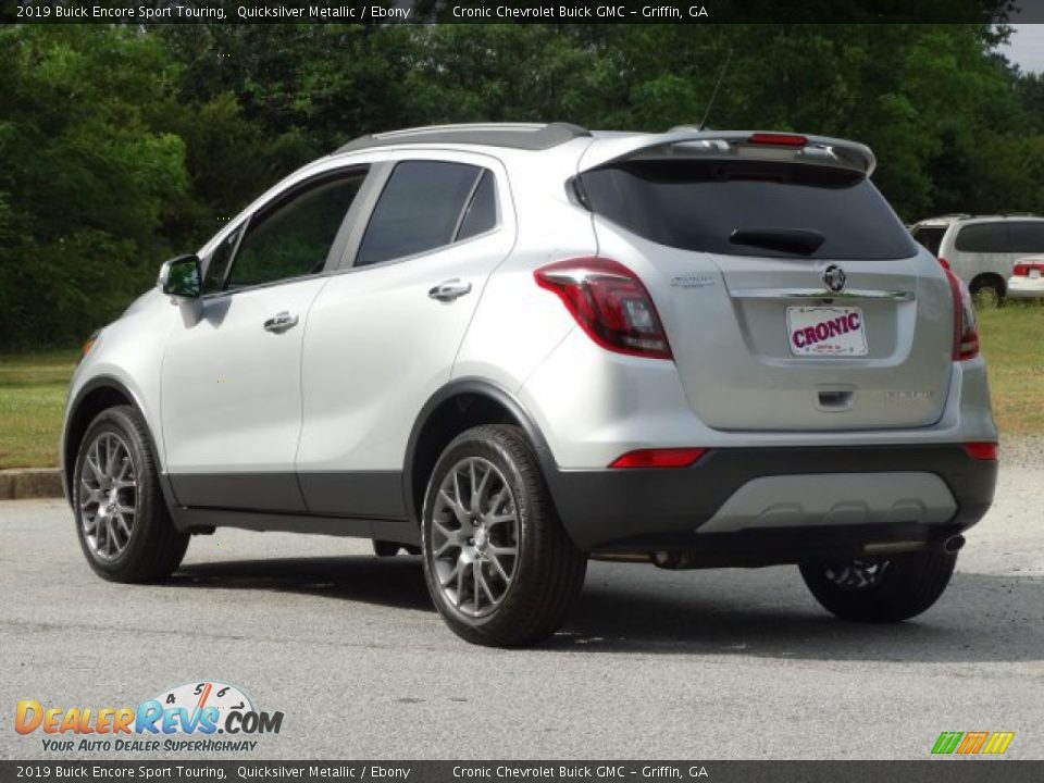 2019 Buick Encore Sport Touring Quicksilver Metallic / Ebony Photo #6