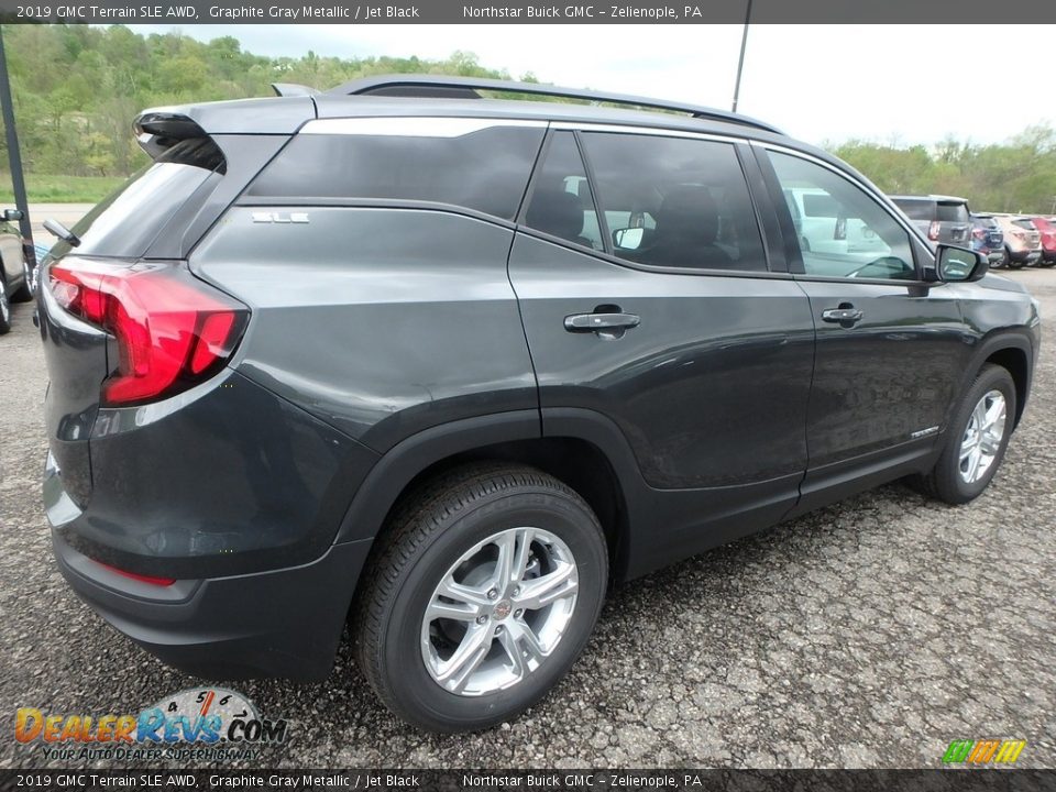 2019 GMC Terrain SLE AWD Graphite Gray Metallic / Jet Black Photo #5