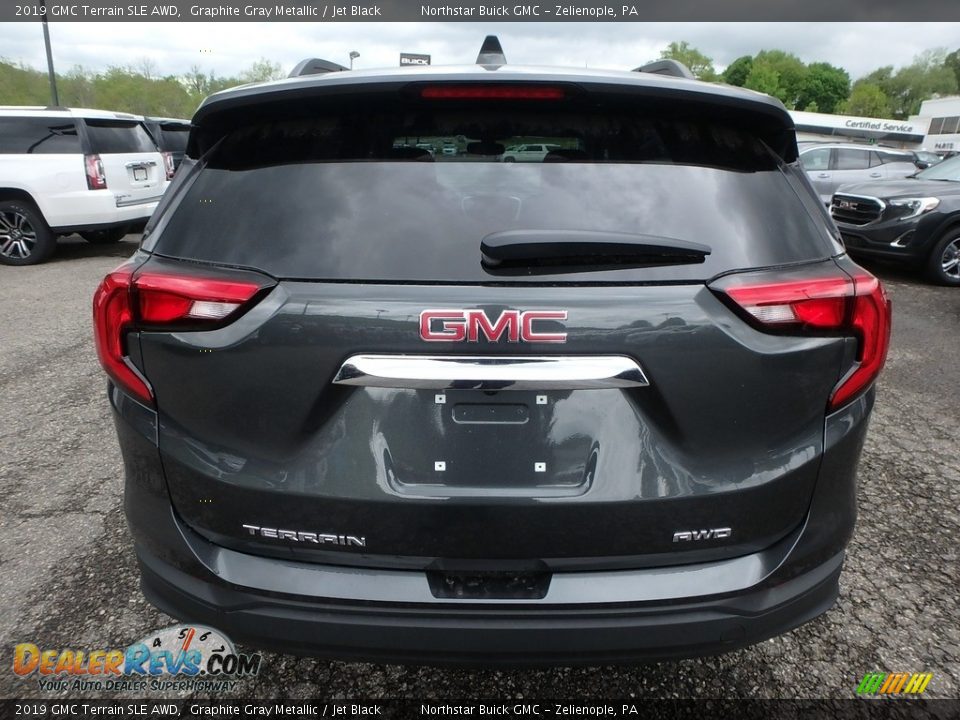 2019 GMC Terrain SLE AWD Graphite Gray Metallic / Jet Black Photo #6