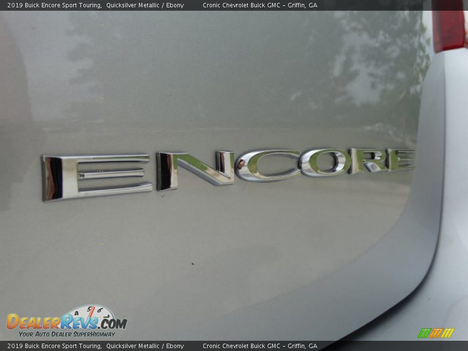 2019 Buick Encore Sport Touring Quicksilver Metallic / Ebony Photo #8