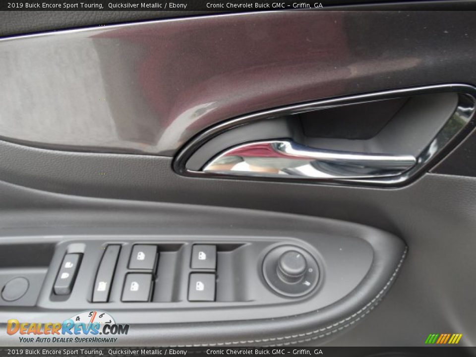 2019 Buick Encore Sport Touring Quicksilver Metallic / Ebony Photo #12