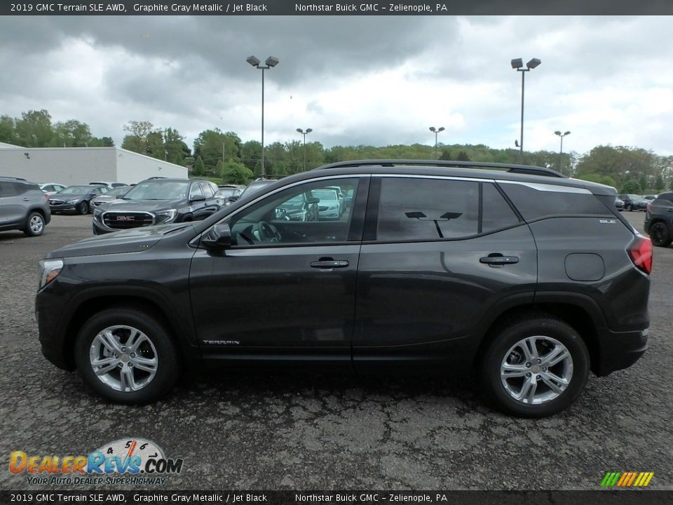 2019 GMC Terrain SLE AWD Graphite Gray Metallic / Jet Black Photo #9