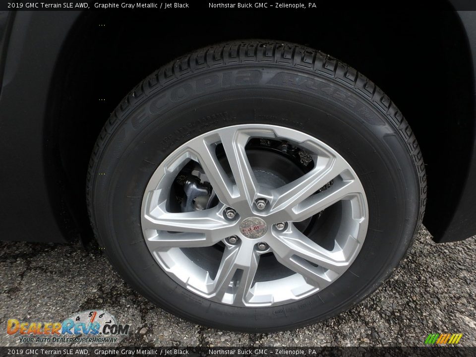2019 GMC Terrain SLE AWD Graphite Gray Metallic / Jet Black Photo #10