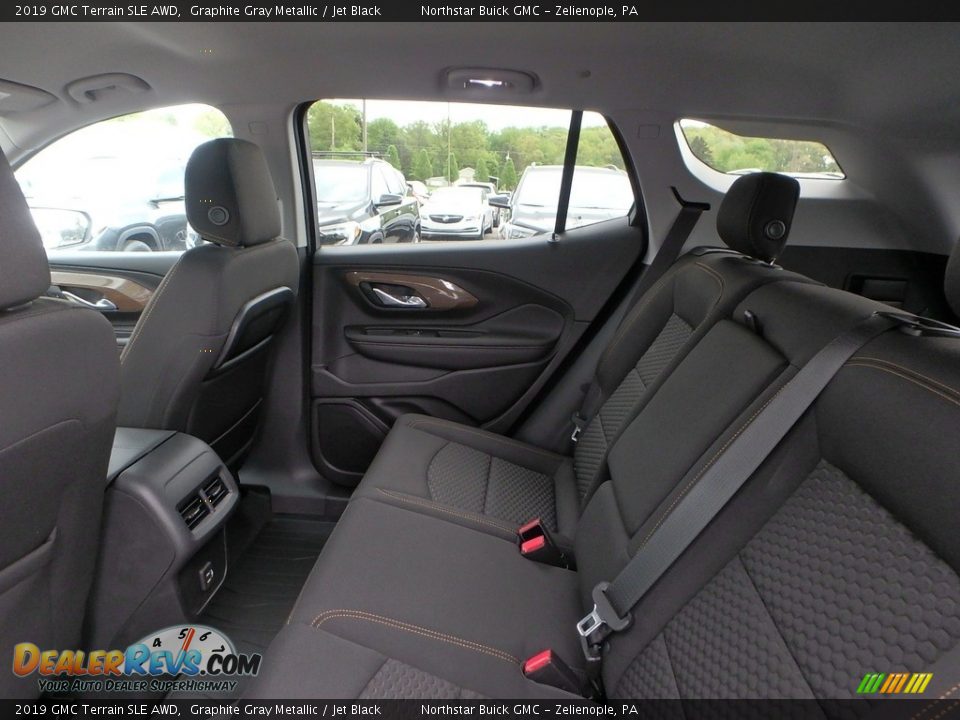 2019 GMC Terrain SLE AWD Graphite Gray Metallic / Jet Black Photo #12