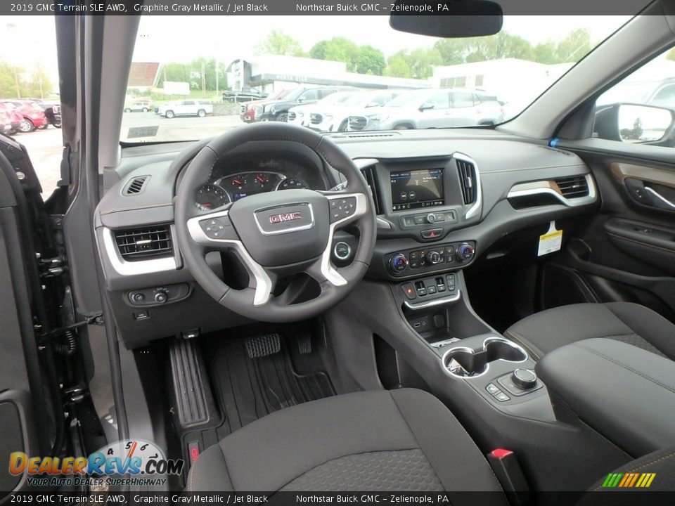2019 GMC Terrain SLE AWD Graphite Gray Metallic / Jet Black Photo #13