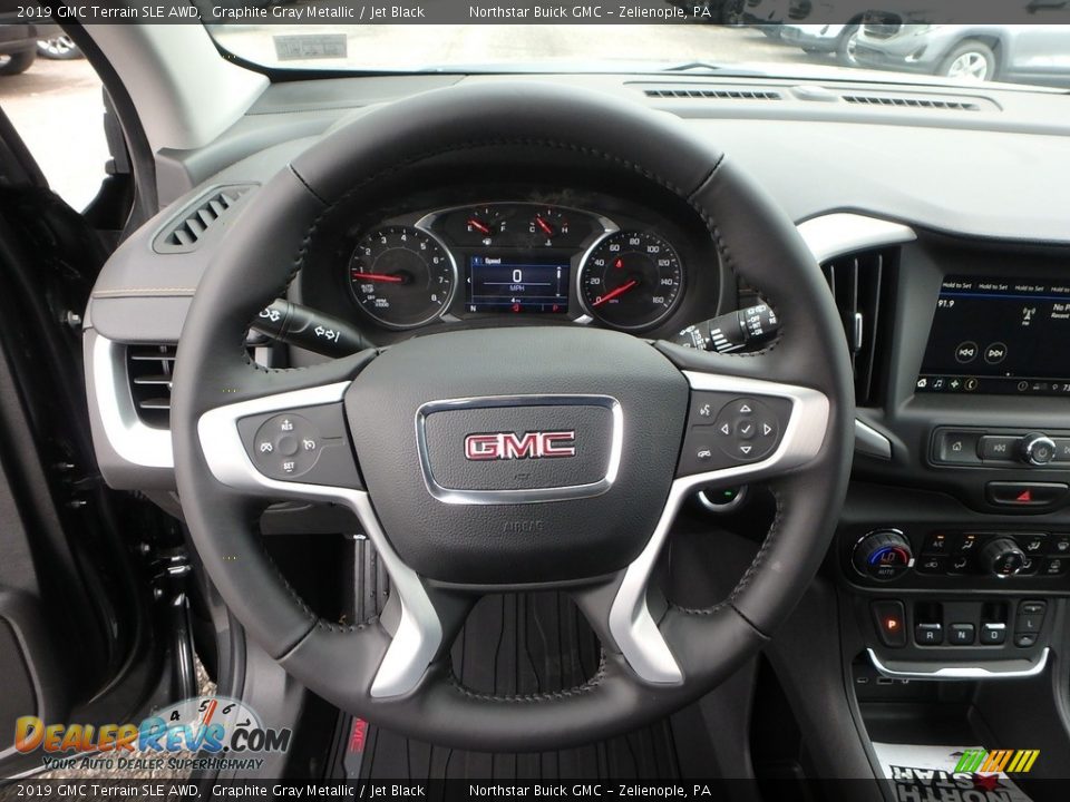 2019 GMC Terrain SLE AWD Graphite Gray Metallic / Jet Black Photo #17