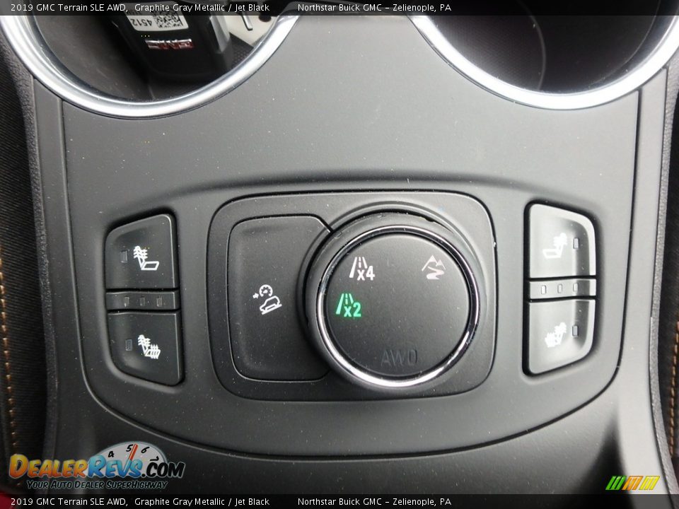 2019 GMC Terrain SLE AWD Graphite Gray Metallic / Jet Black Photo #18