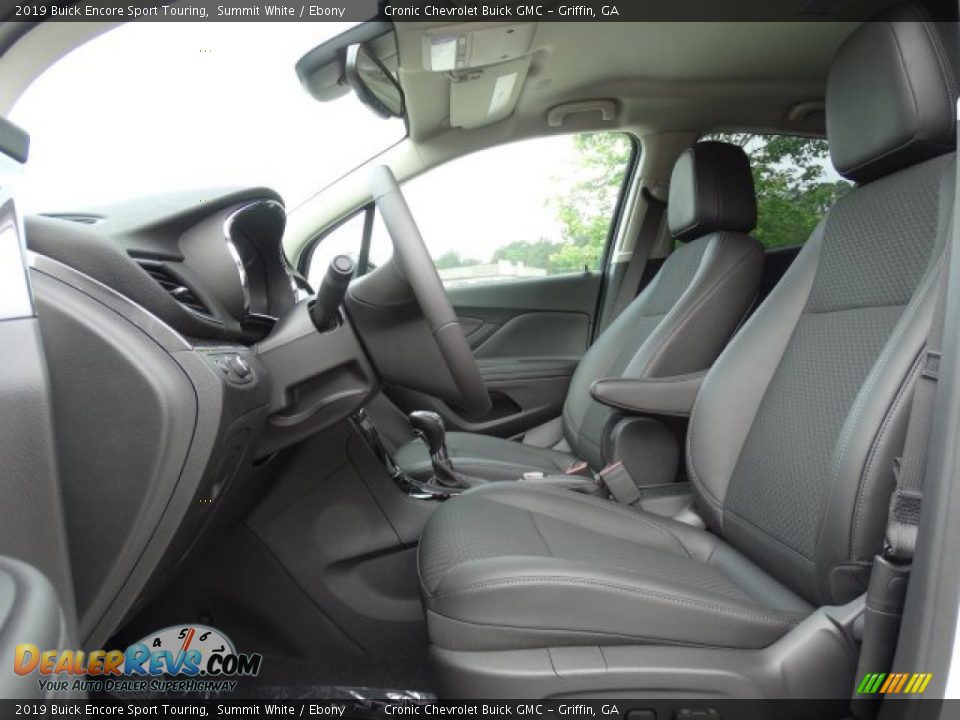 Front Seat of 2019 Buick Encore Sport Touring Photo #13